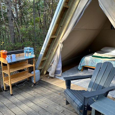 Bohamia - Cozy A-Frame Glamp On 268 Acre Forest Retreat Talladega Exterior foto