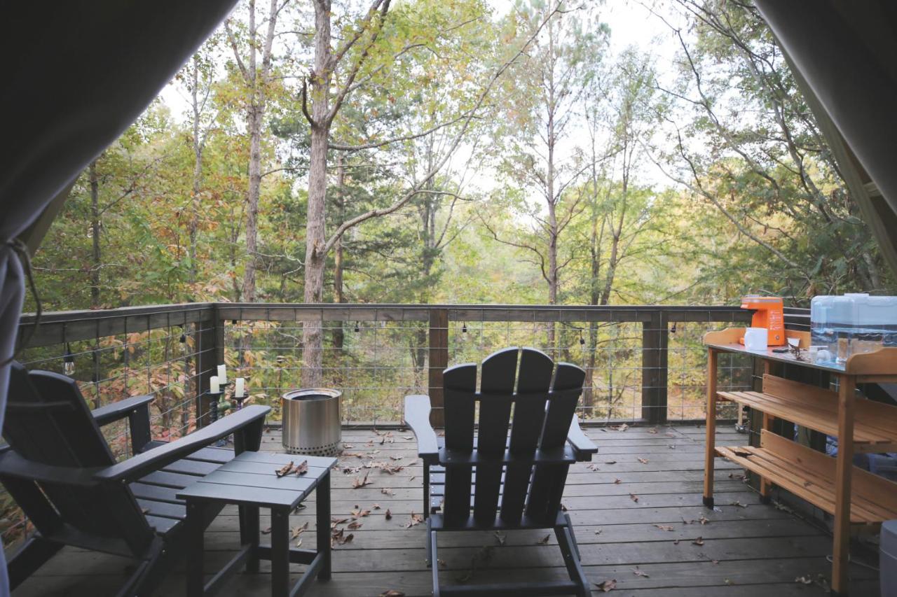 Bohamia - Cozy A-Frame Glamp On 268 Acre Forest Retreat Talladega Exterior foto